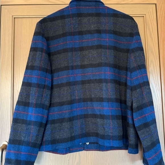 Vintage Evan Picone Wool blend Snap Front Shacket Shirt / 18 - Picture 8 of 11